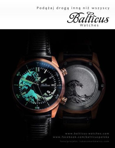 Marka "BALTICUS" na festiwalu „It’s All About Watches”.