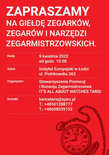 Targi Zegarków It's All About Watches 2022